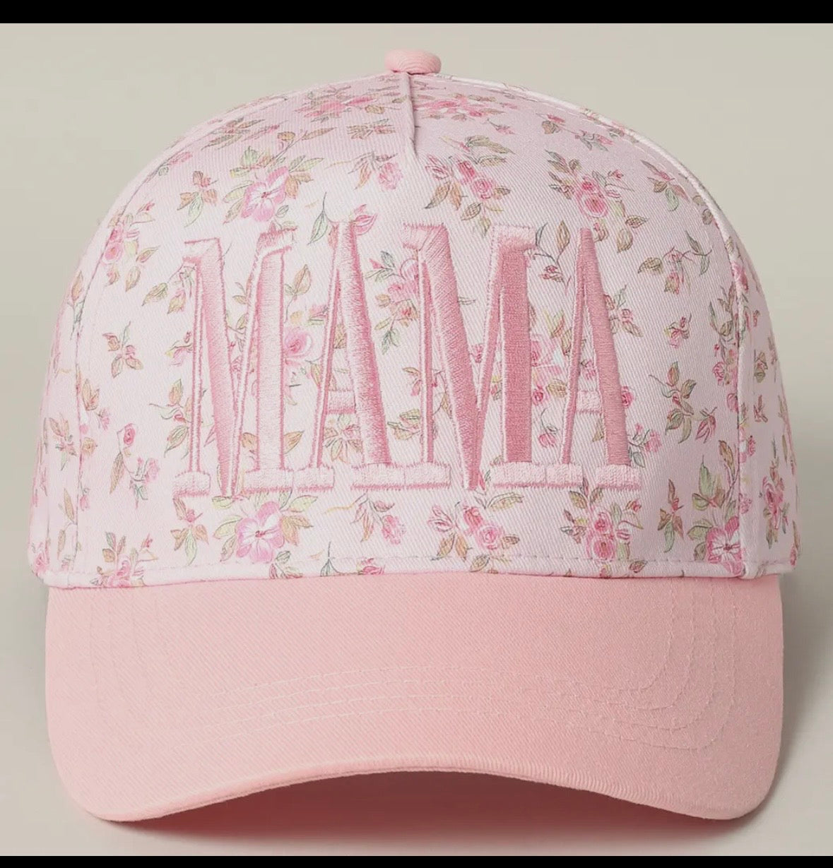 Floral Mama Trucker Cap